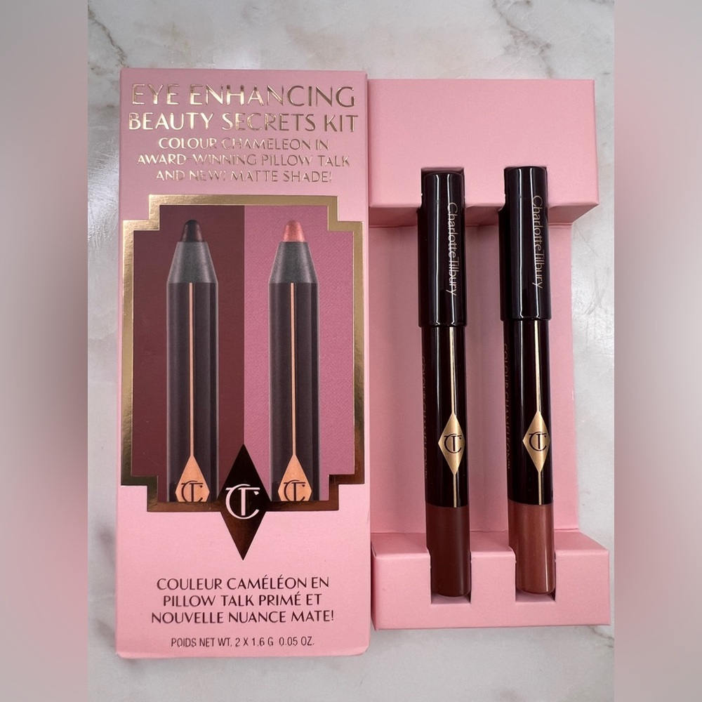 CHARLOTTE TILBURY 🎀 Pillow Talk Eye Enhancing Beauty Secrets Kit 🎀 NIB $35 MSRP - Picture 5 of 7